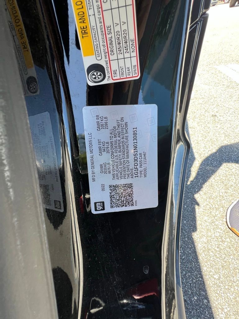 Certified Used 2022 Black Chevrolet 2LT image 22