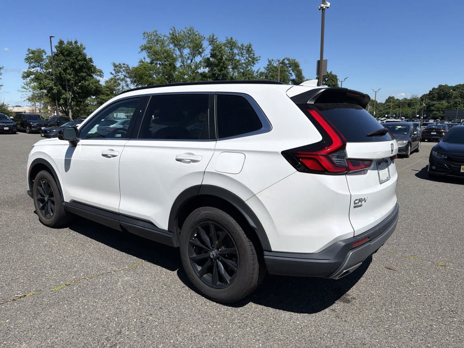 Used 2023 Platinum White Pearl Honda Sport image 3