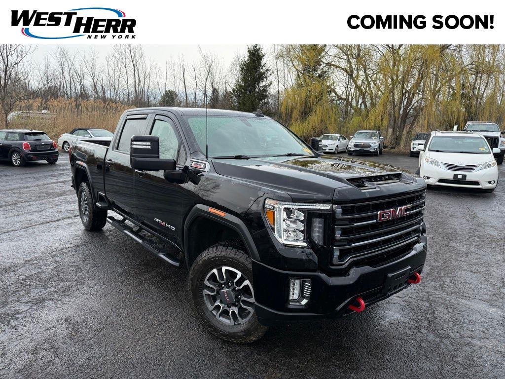 Used 2021 Onyx Black GMC AT4 image 1