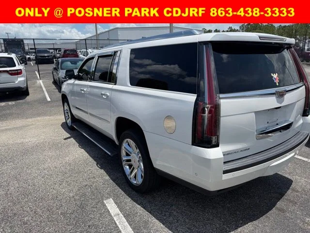 Used 2017 White Cadillac Platinum Edition image 4