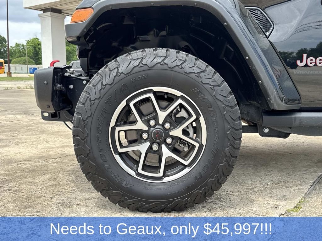 Used 2024 Black Jeep Rubicon X image 6