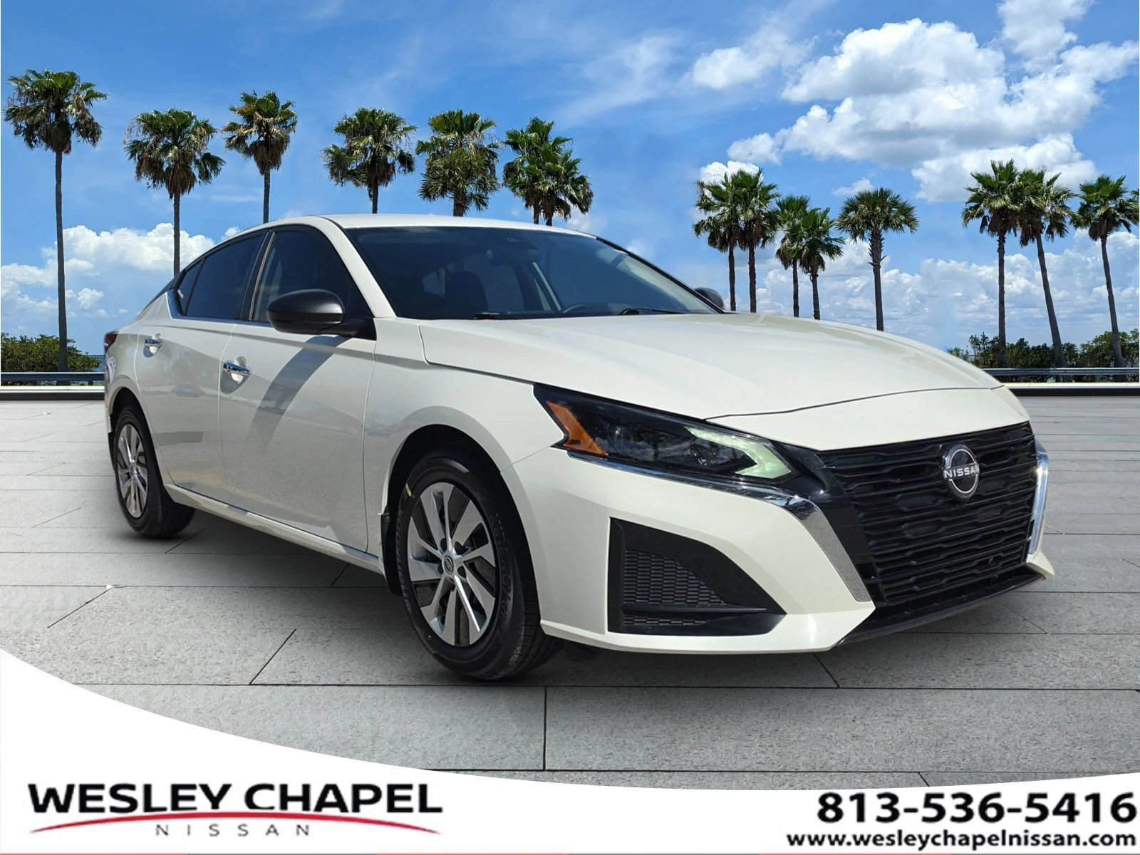 Certified Used 2025 Glacier White Nissan S image 1