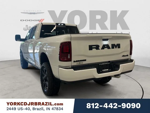 New 2026 Bright White Clear-Coat Exterior Paint RAM Laramie image 3