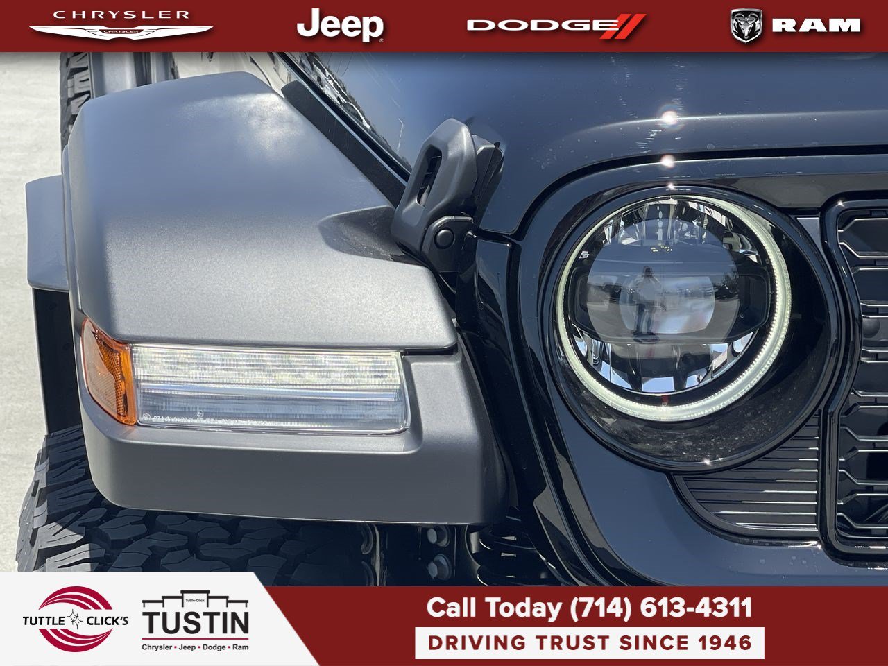 New 2026 Black Clearcoat Jeep Willys image 7