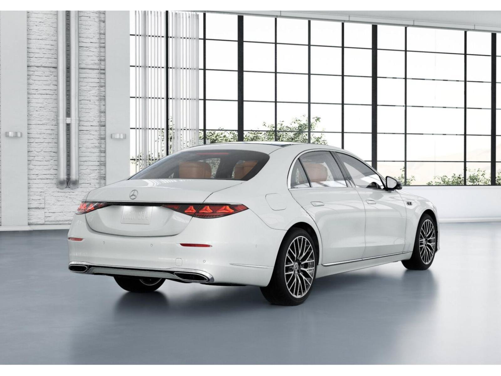 New 2027 MANUFAKTUR Moonlight White Metallic Mercedes-Benz S 500 image 10
