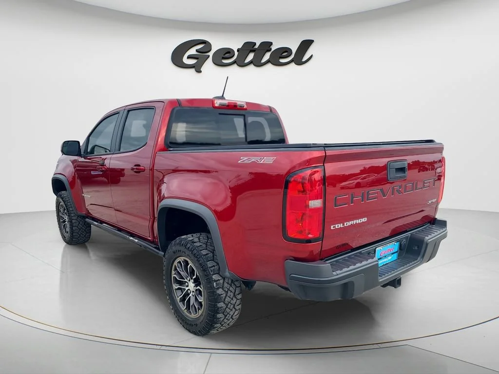 Used 2021 CHERRY RED TINTCOAT Chevrolet 4WD ZR2 image 7