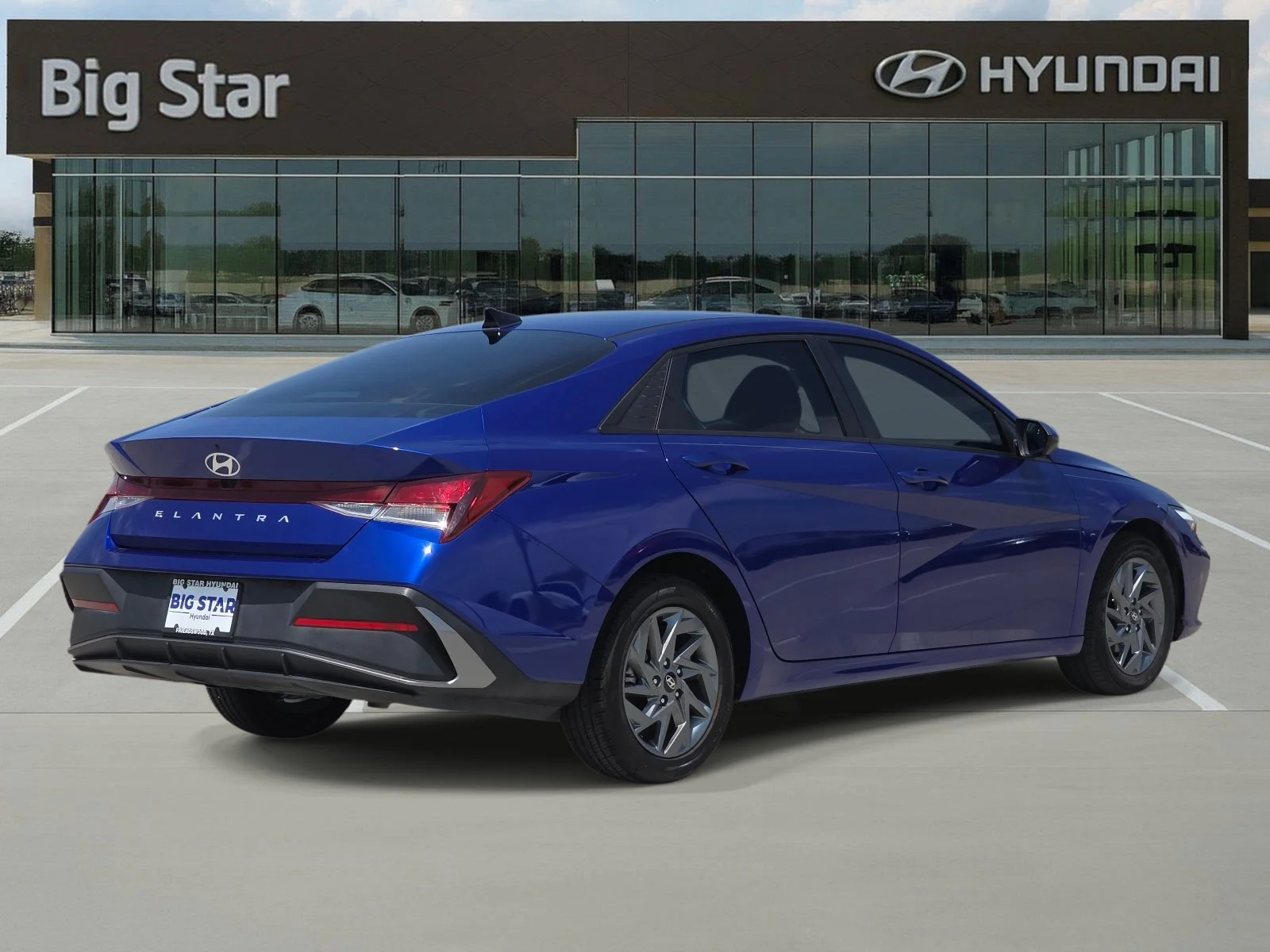 Used 2024 Intense Blue Hyundai SEL image 4