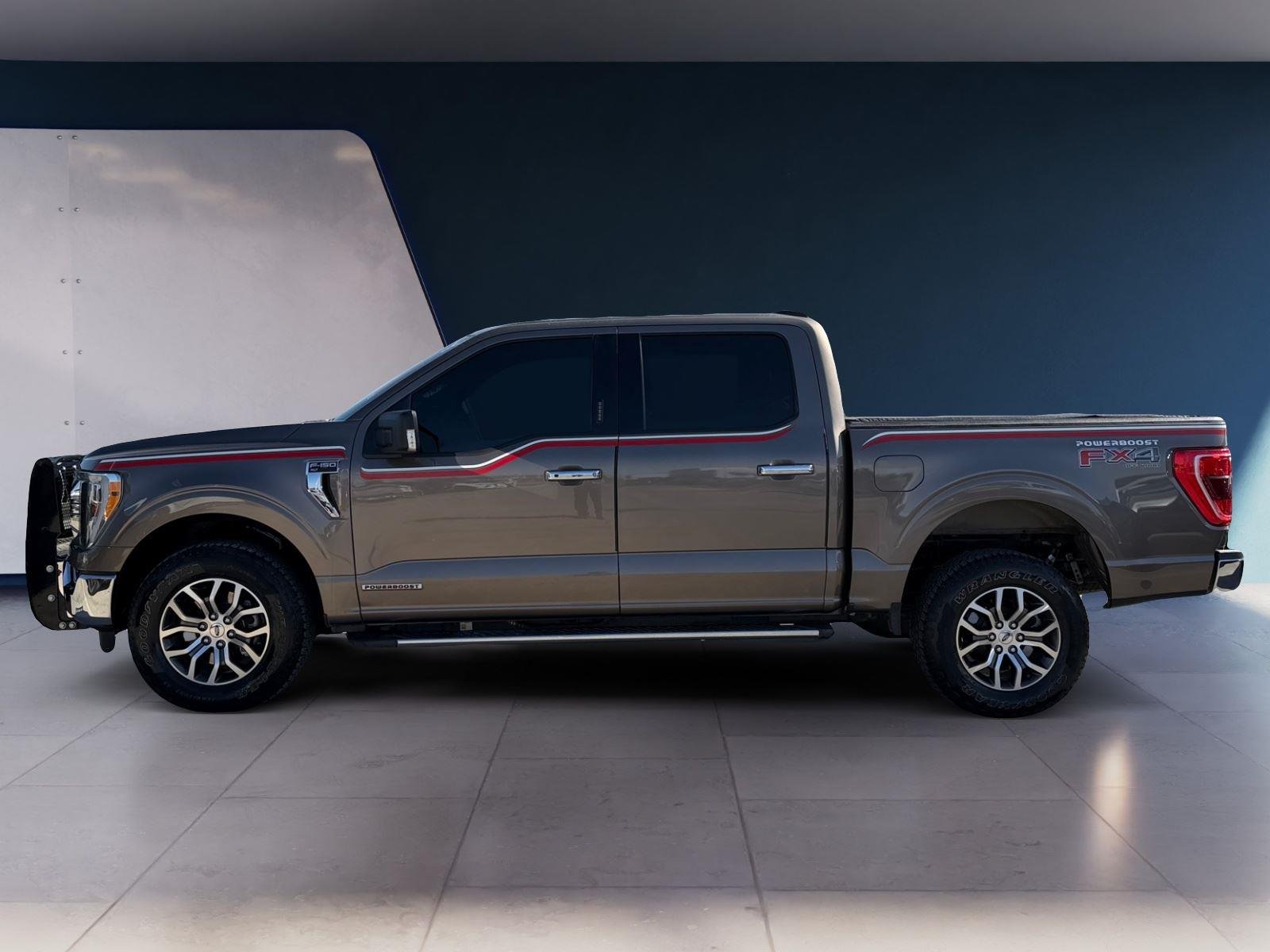 Used 2021 Stone Gray Metallic Ford XLT image 2
