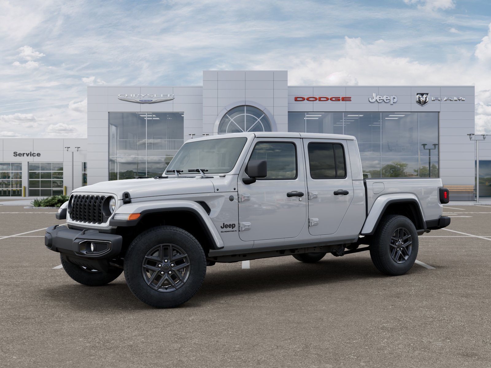 New 2025 Bright White Clearcoat Jeep Sport S image 11