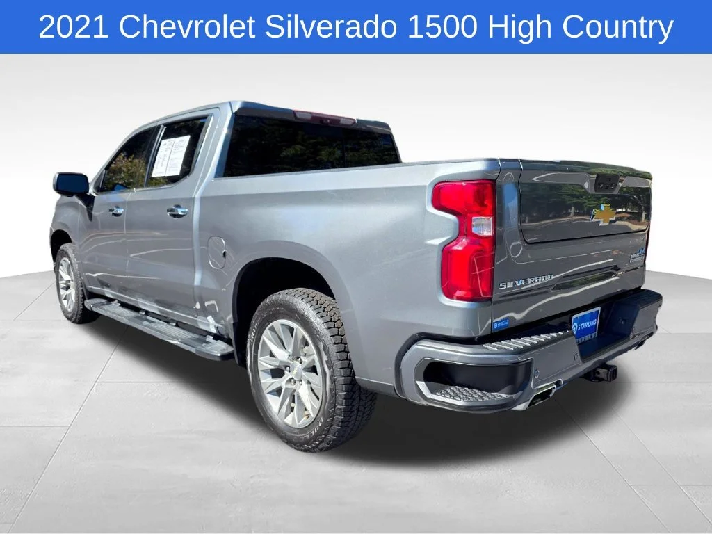 Used 2021 SATIN STEEL METALLIC Chevrolet High Country image 6