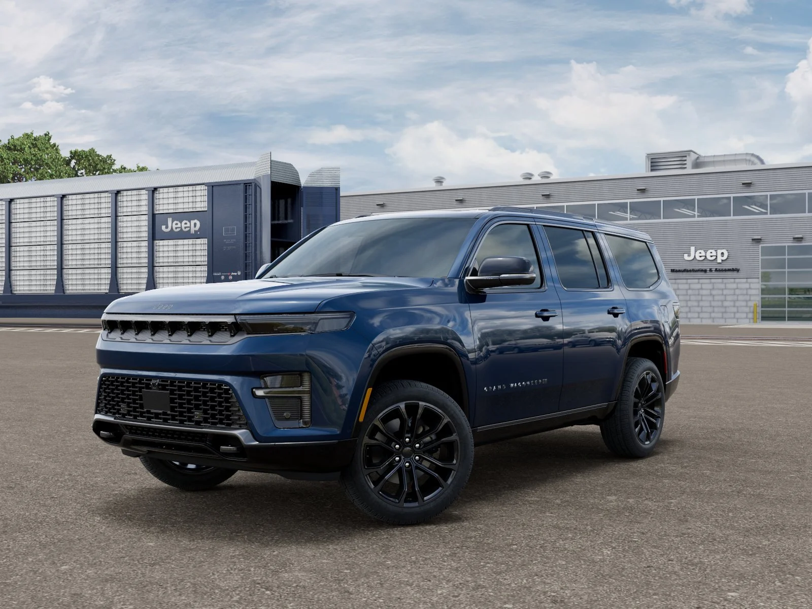 New 2026 Fathom Blue Pearl-Coat Exterior Paint (Late Availability) Jeep Grand Wagoneer image 1