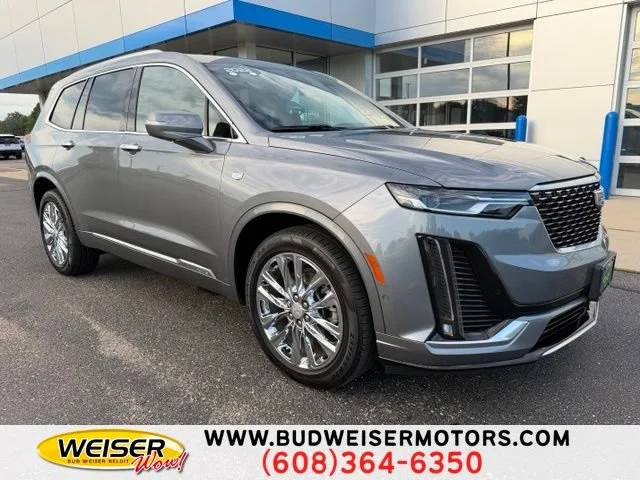 Used 2022 SATIN STEEL METALLIC Cadillac Premium Luxury image 1