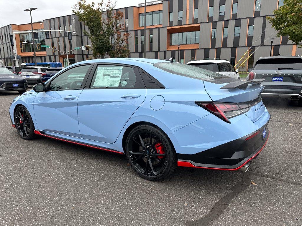 New 2026 Blue Hyundai Sedan image 4