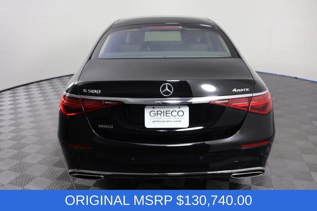 Used 2022 Black Mercedes-Benz S 580 image 7