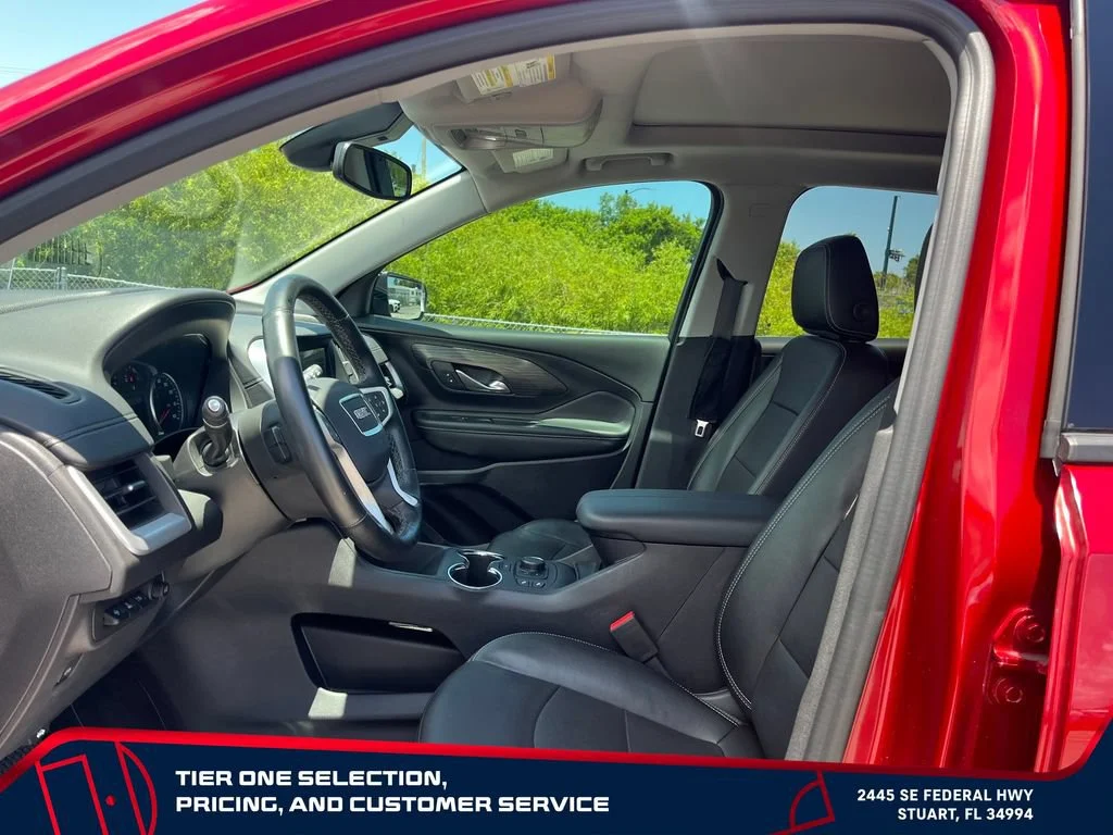 Used 2024 Volcanic Red Tintcoat GMC SLT image 12
