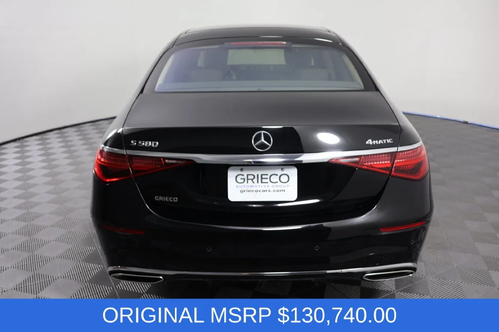 Used 2022 Black Mercedes-Benz S 580 image 7
