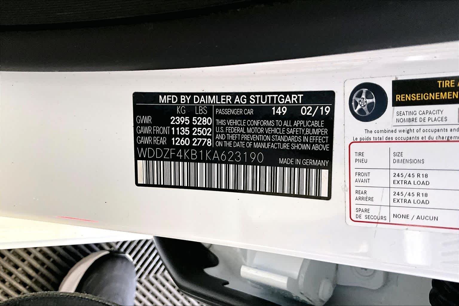 Used 2019 Polar White Mercedes-Benz E 300 image 33