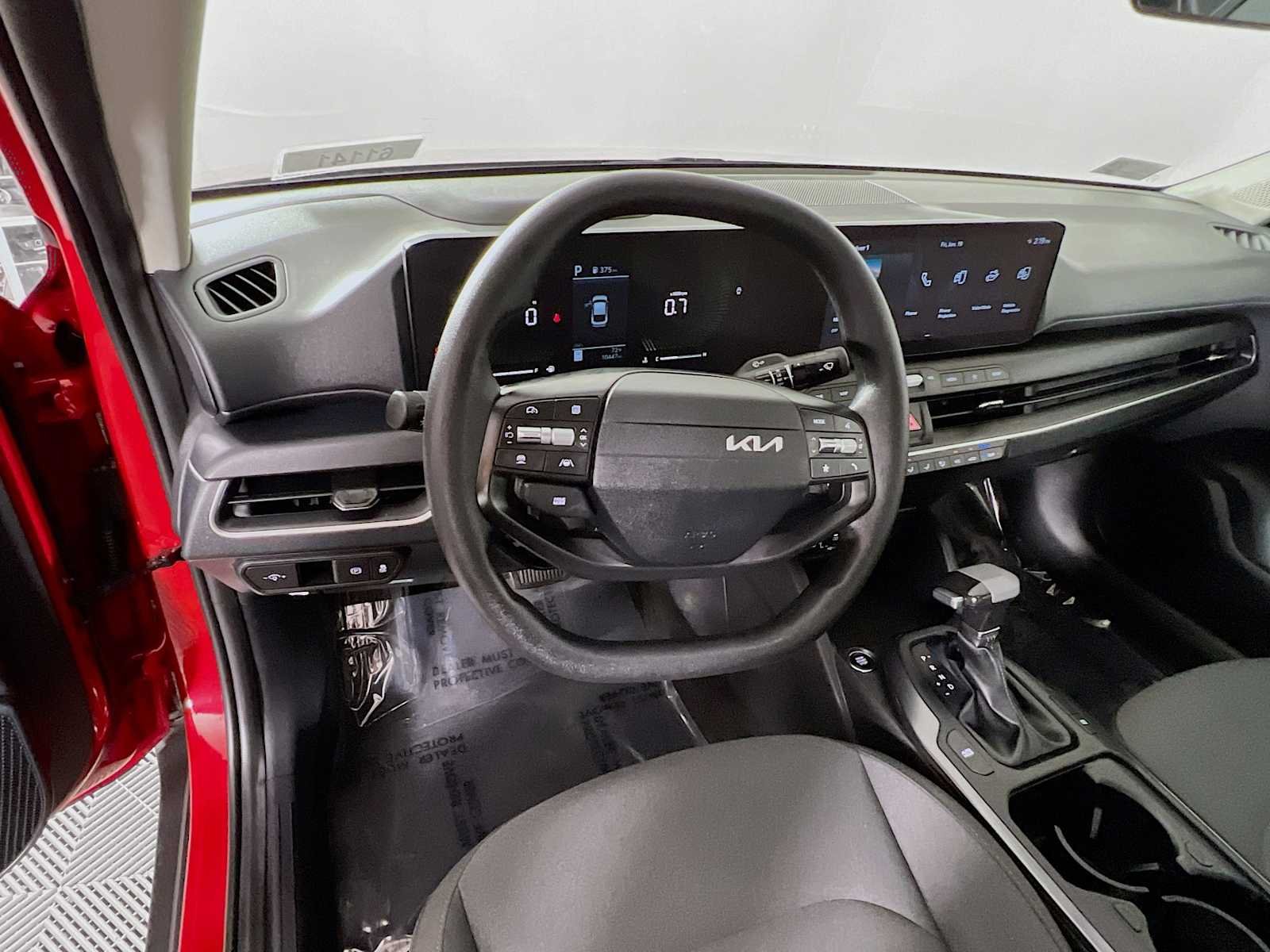 Used 2025 Currant Red Kia LXS image 11