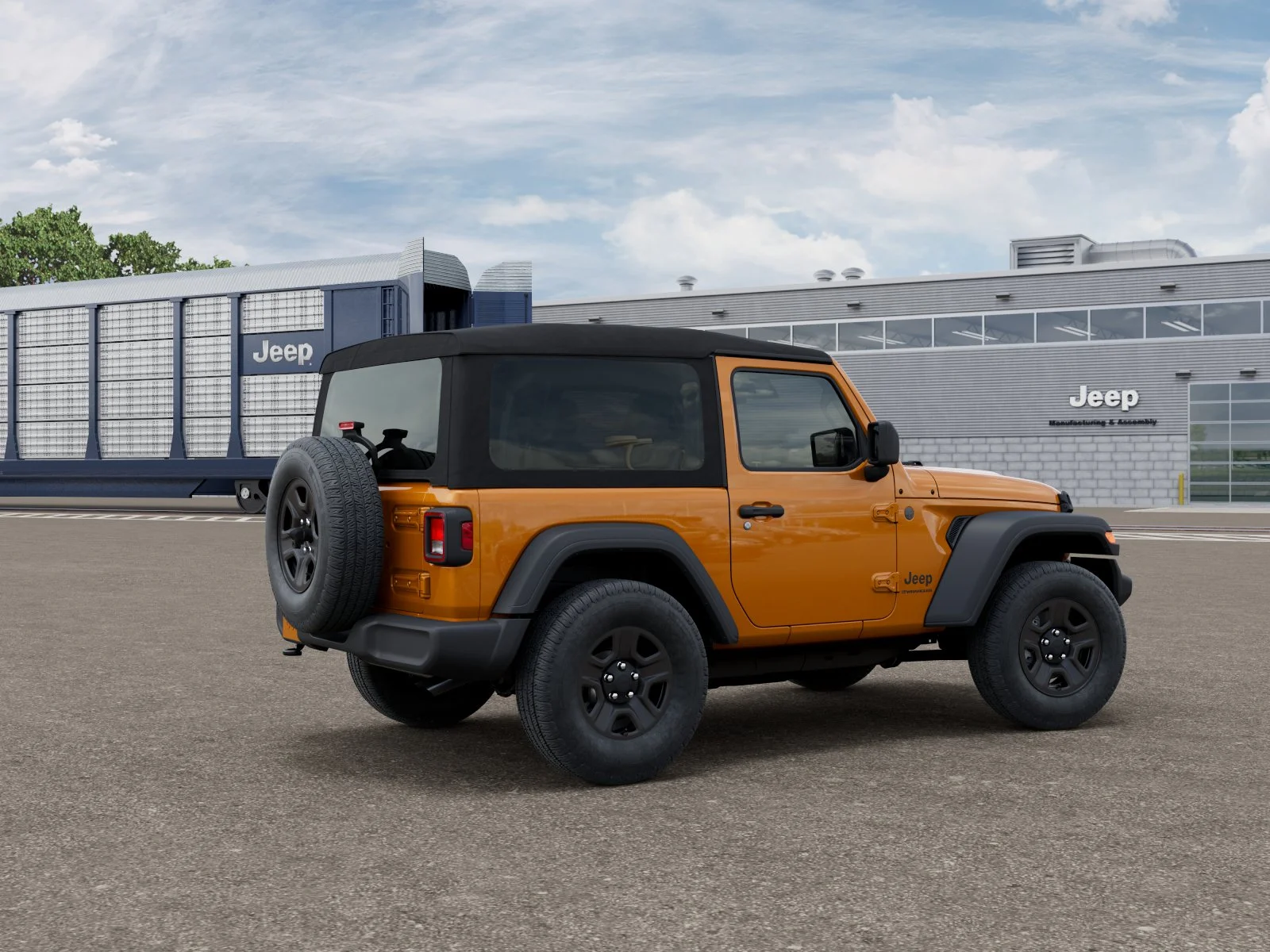 New 2026 Goldilocks Exterior Paint Jeep Sport image 2