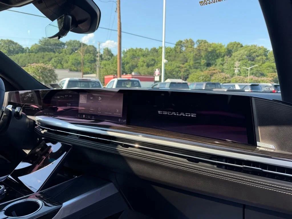 Used 2025 Galactic Gray Metallic Cadillac Premium Luxury image 35