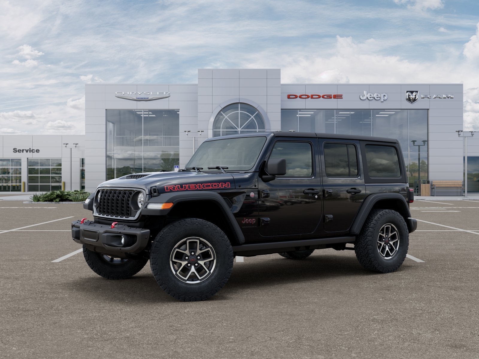 New 2026 Black Clearcoat Jeep Rubicon image 17