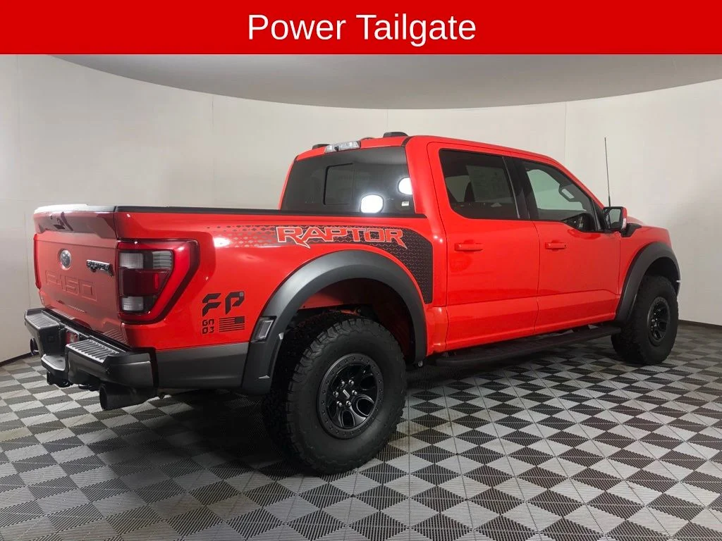 Used 2022 Orange Metallic Ford Raptor image 17