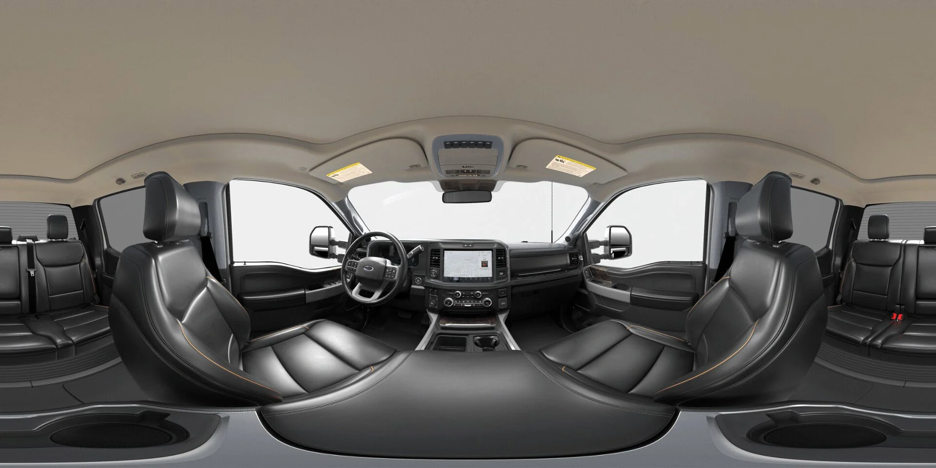 New 2026 Star White Metallic Tri-Coat Ford LARIAT image 8
