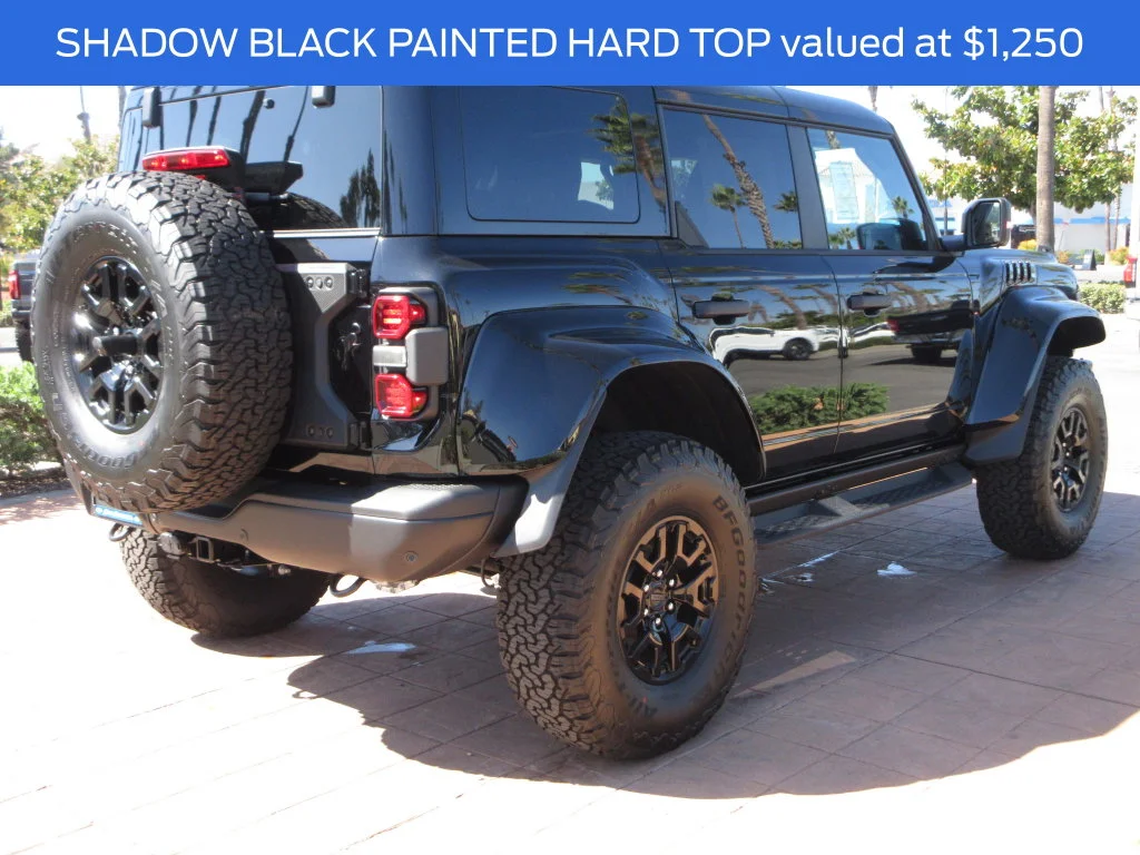 New 2026 Shadow Black Ford Raptor image 4