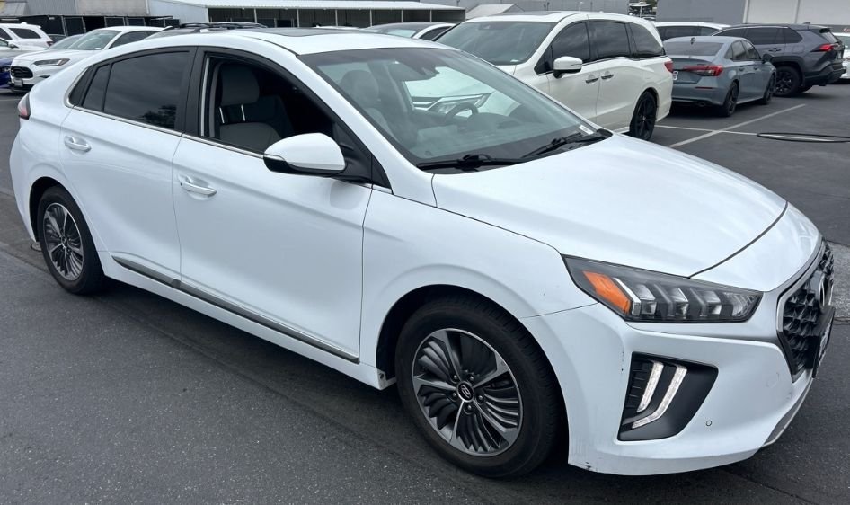Used 2021 Hyundai IONIQ Limited with VIN KMHCX5LD2MU259894 for sale in Fontana, CA