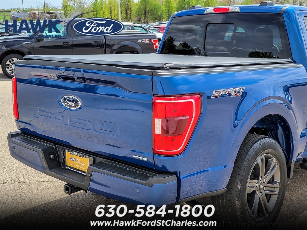 Certified Used 2023 Blue Metallic Ford XLT image 6