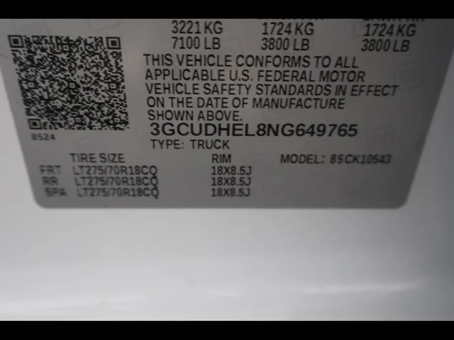 Used 2022 White Chevrolet ZR2 image 30