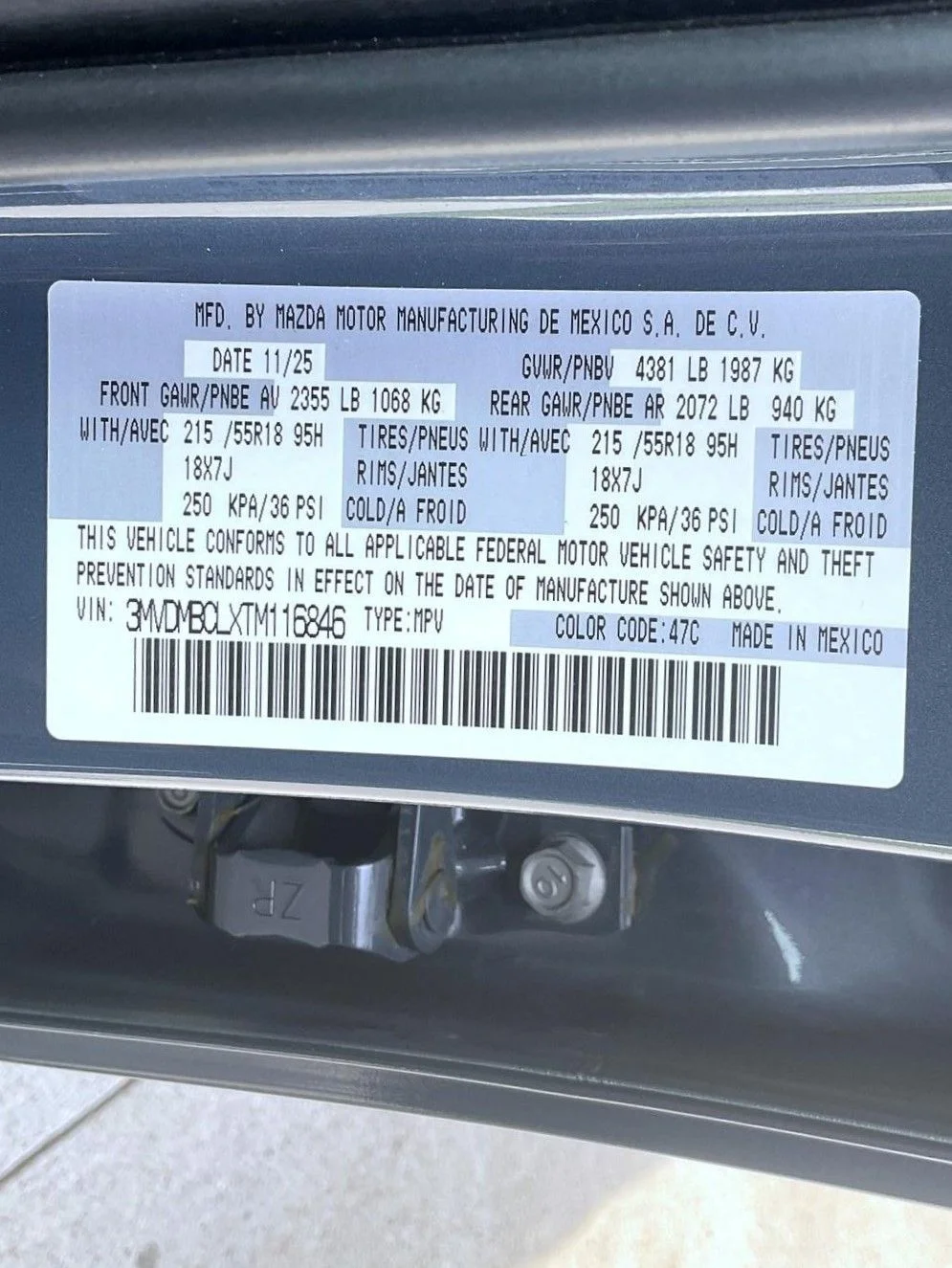 Certified Used 2026 Gray Mazda 2.5 S Carbon Edition image 24