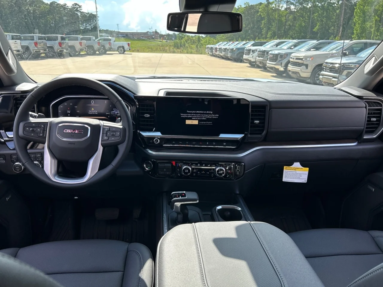 New 2026 Glacier White Tricoat GMC SLT image 21