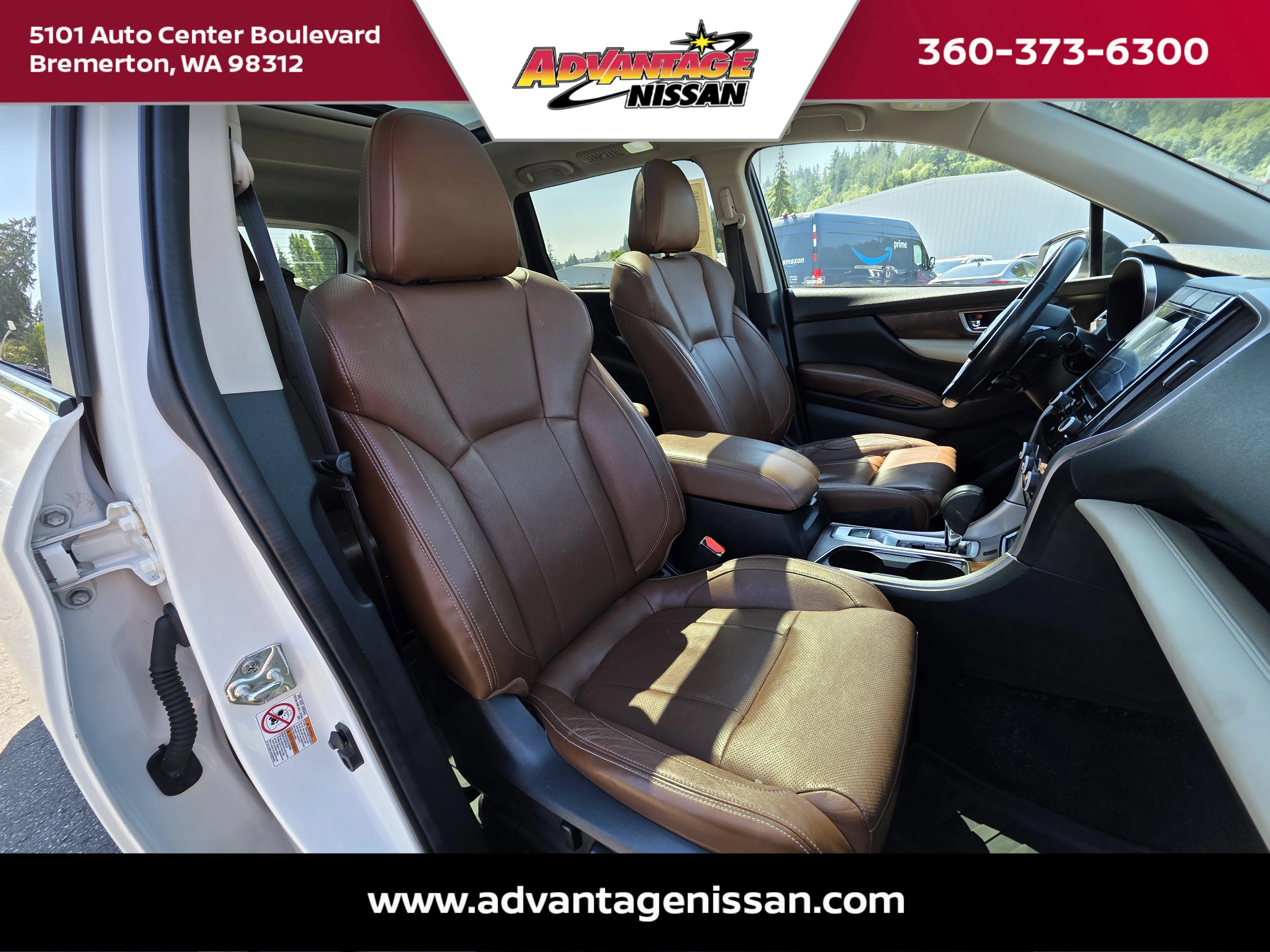Used 2019 Crystal White Pearl Subaru Touring image 20