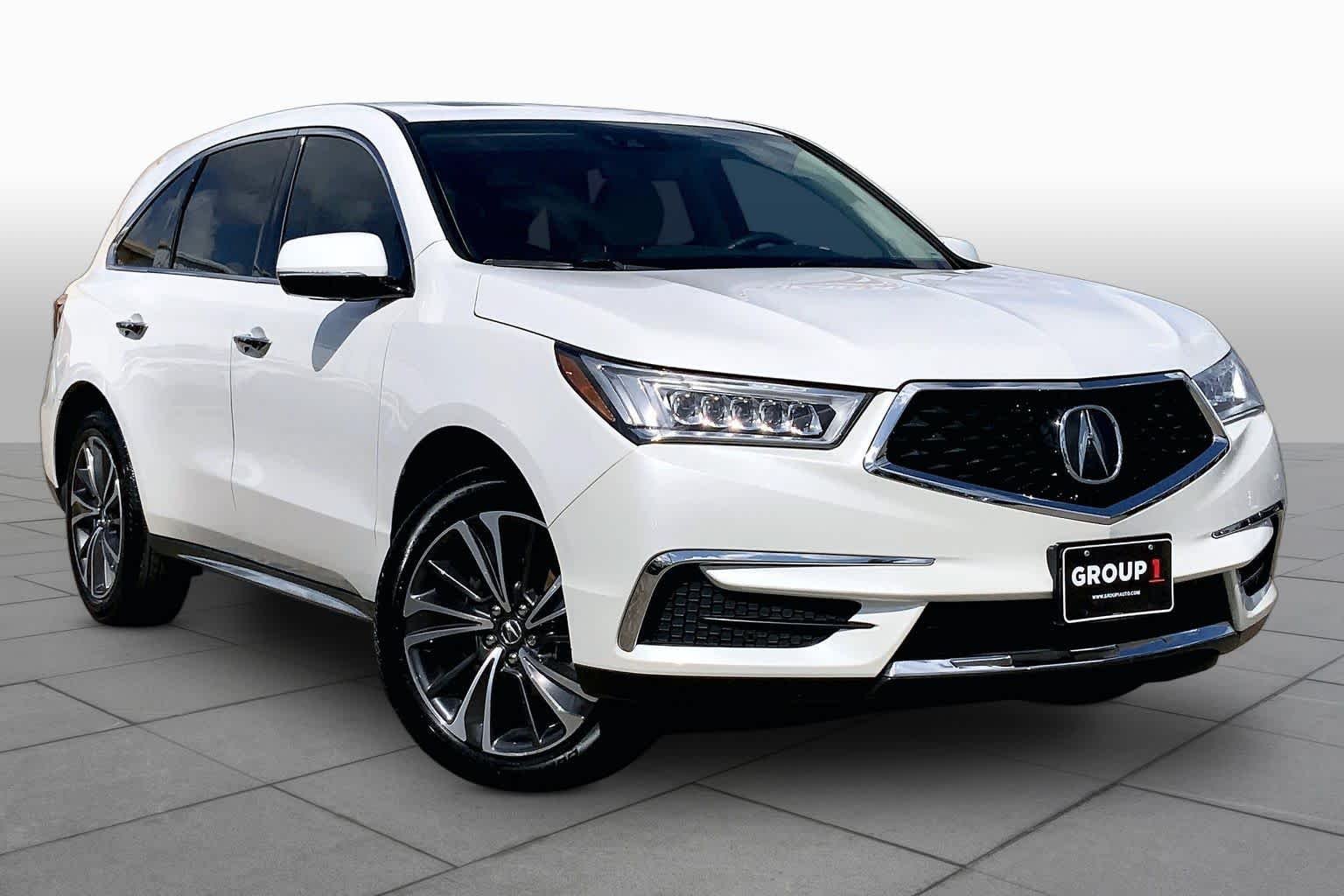 Used 2020 Platinum White Pearl Acura w/Technology Pkg image 3