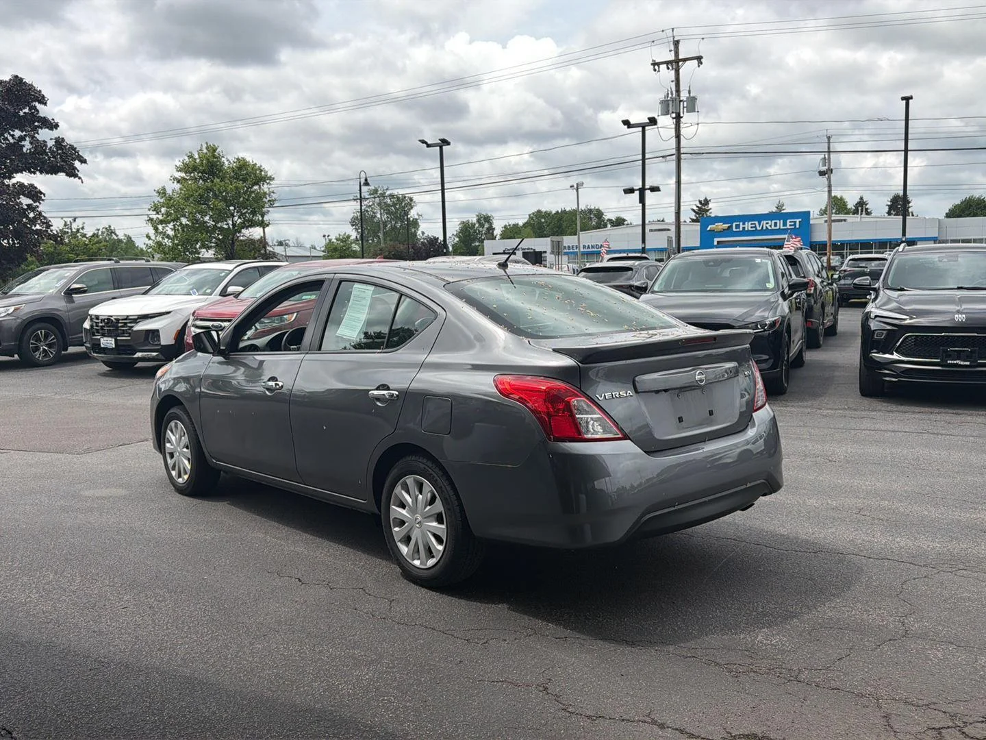 Used 2019 Gun Metallic Nissan SV image 4