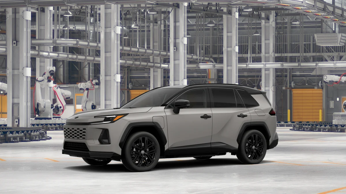 New 2026 Meteor Shower with Midnight Black Metallic roof Toyota XSE image 2