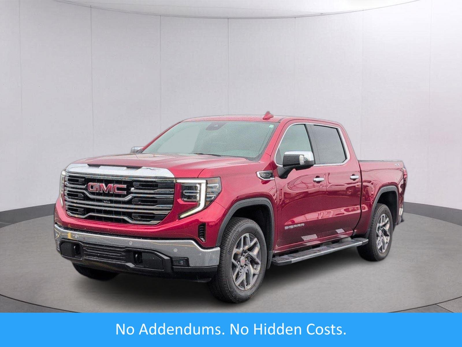 New 2026 Volcanic Red Tintcoat GMC SLT image 1