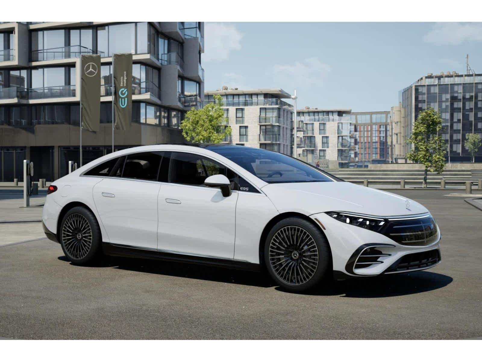 New 2026 Polar White Mercedes-Benz EQS 450+ image 12