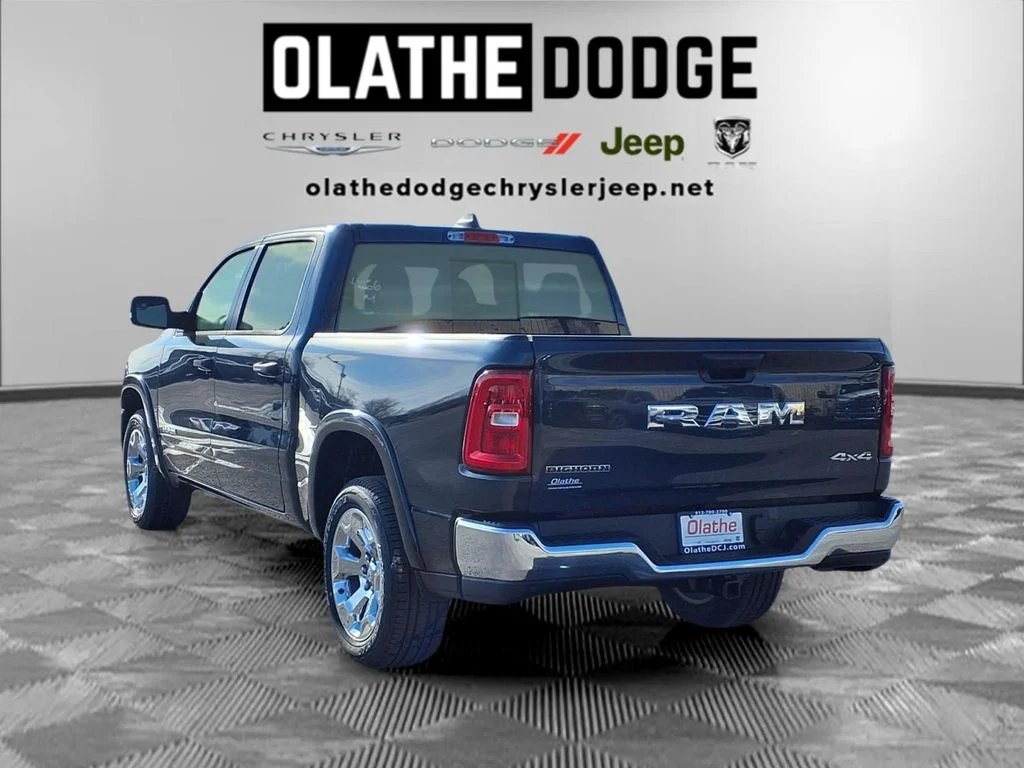 New 2026 Forged Blue Metallic Exterior Paint RAM Big Horn/Lone Star image 3
