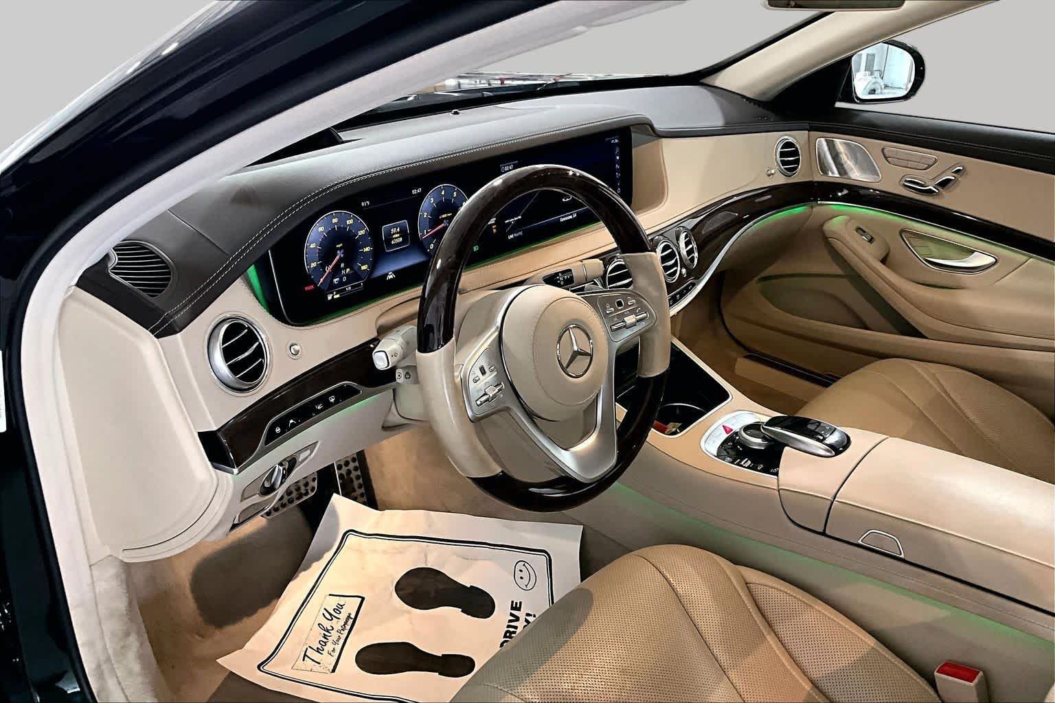 Used 2020 Emerald Green Metallic Mercedes-Benz S 450 image 18