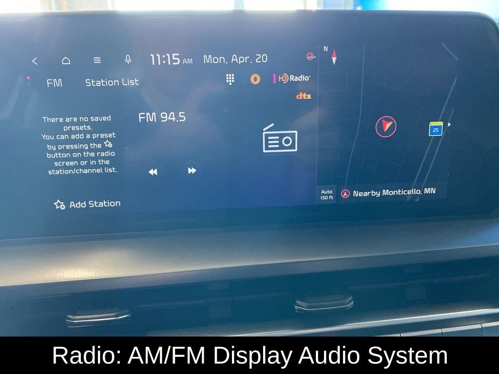 Used 2025 Kia Telluride S with VIN 5XYP6DGC2SG606157 for sale in Monticello, Minnesota