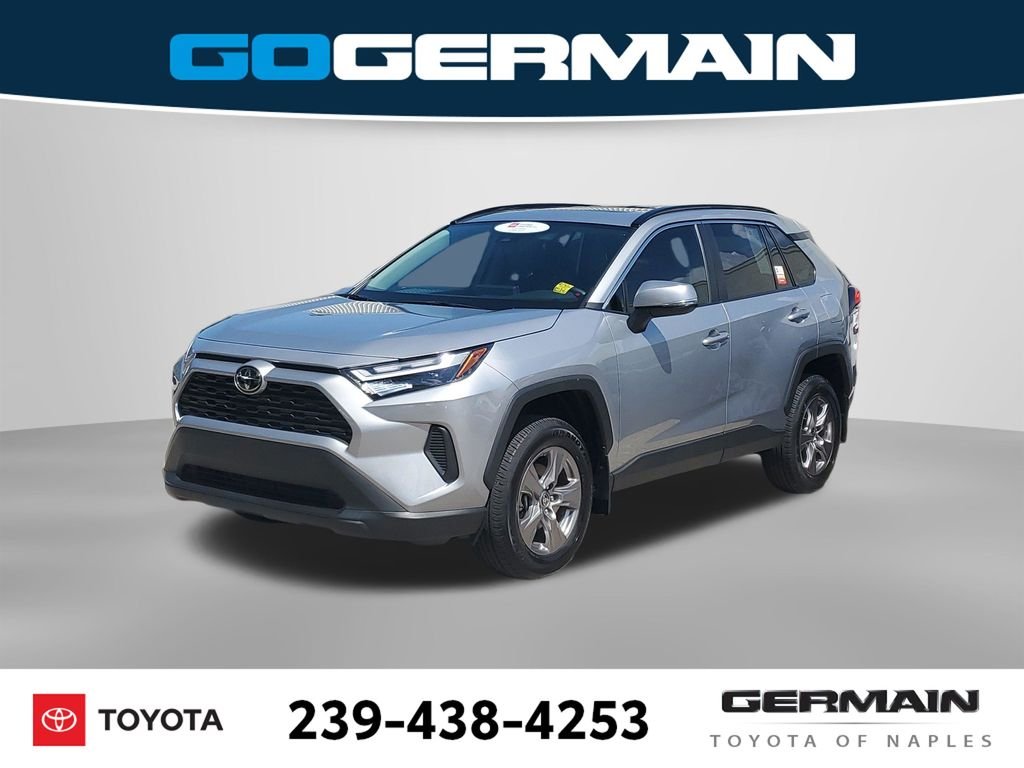 Certified Used 2025 Silver Toyota XLE image 1
