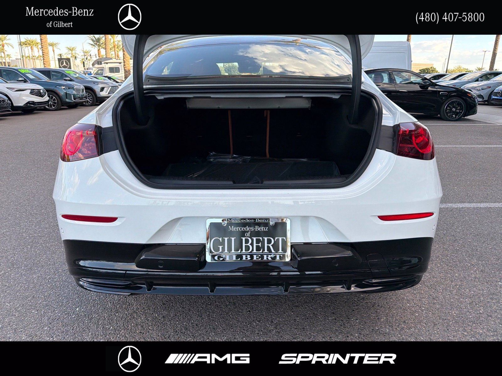 New 2027 Polar White Mercedes-Benz CLA 220 image 8