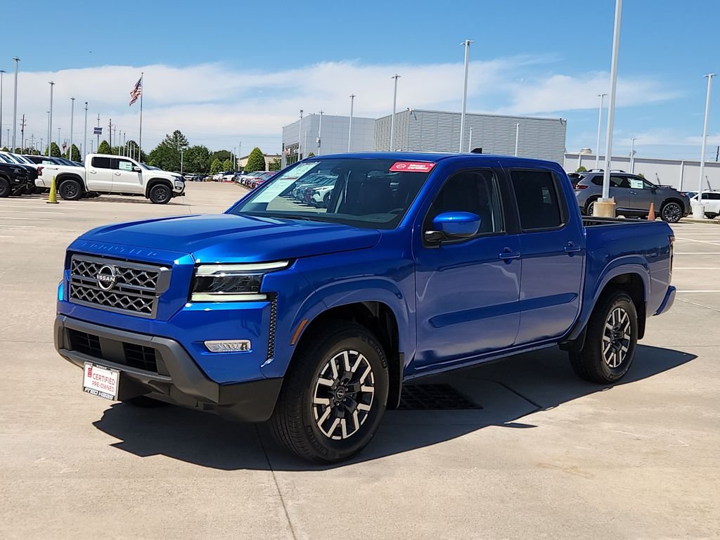 Certified Used 2024 Blue Nissan SL image 3