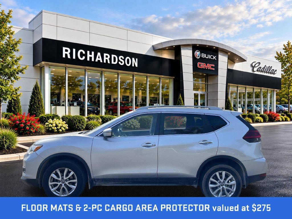 Used 2018 Nissan Rogue SV with VIN 5N1AT2MVXJC825682 for sale in Midland, MI