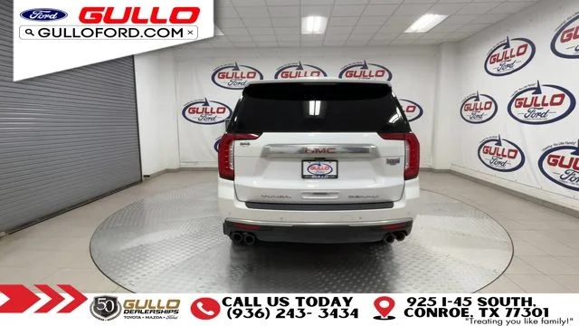 Used 2022 White Frost Tri-Coat GMC Denali image 7