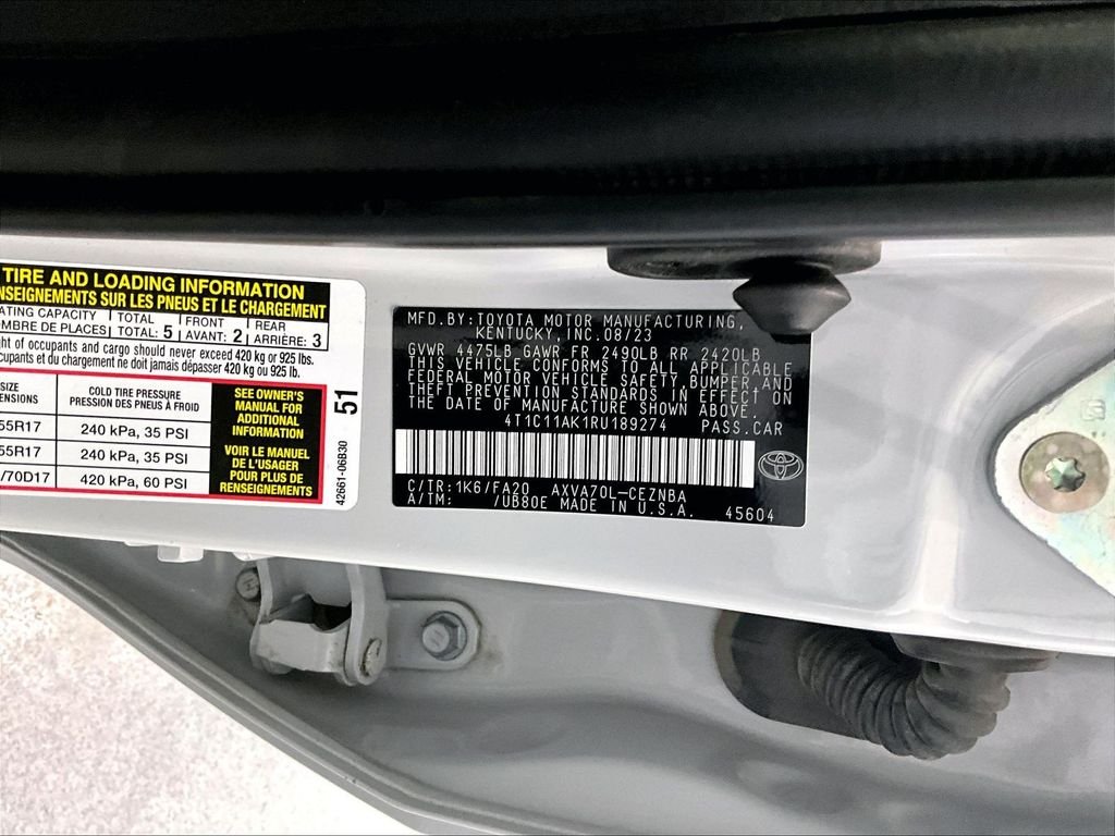 Used 2024 Ice Toyota LE image 33