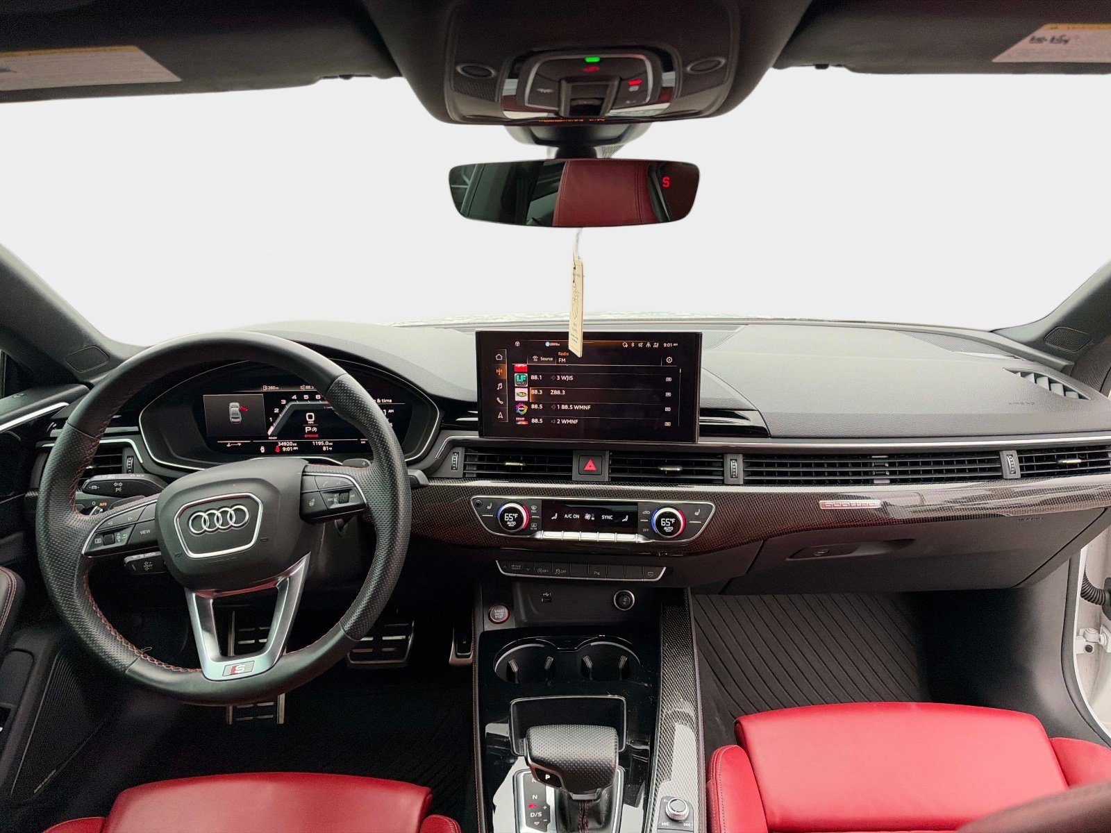 Used 2023 Glacier White Metallic Audi Premium Plus image 9