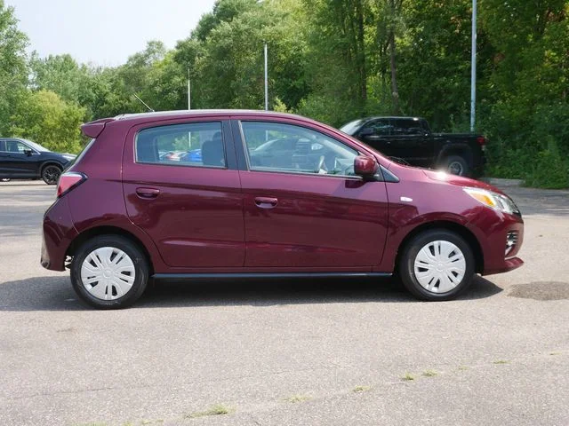 Used 2024 Wine Red Metallic Mitsubishi ES image 6